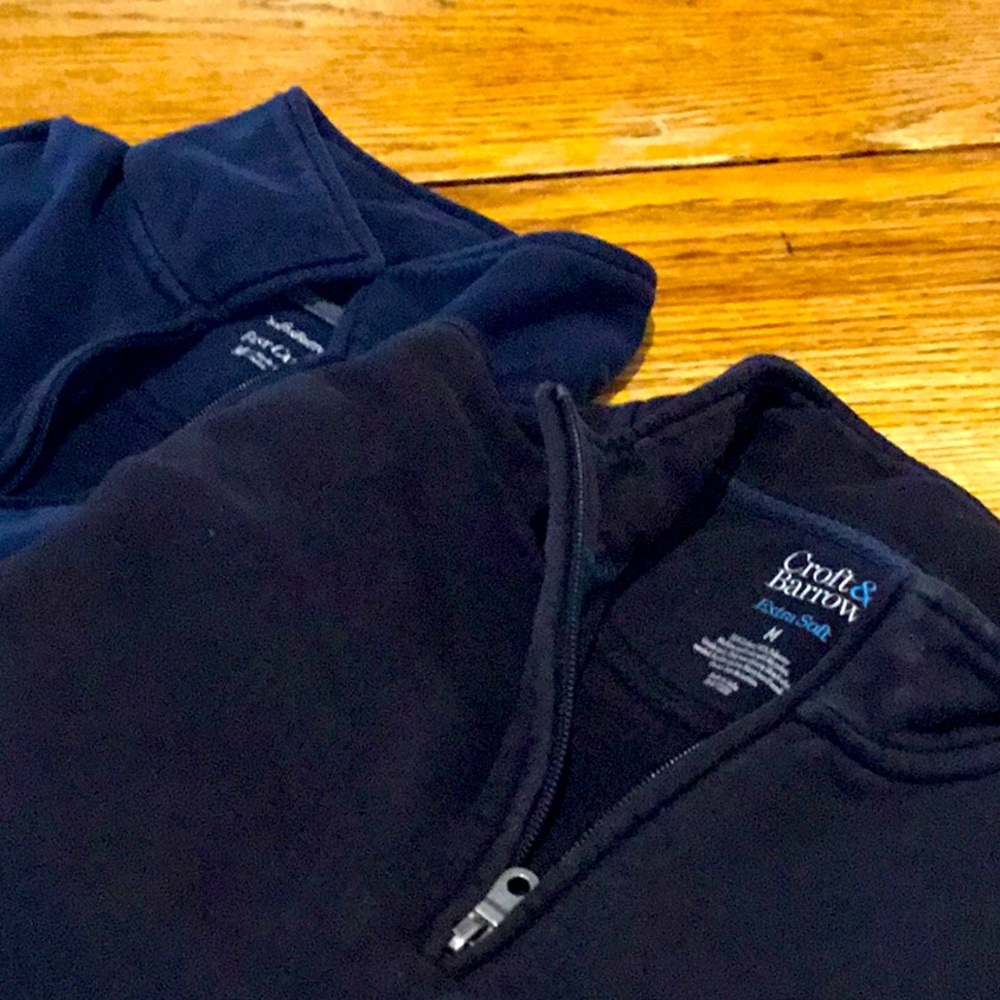 2 Croft &Barrow sweat Shirts
